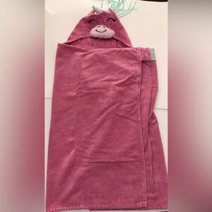 Pink Hooded Towel